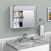 Zenna Home 18.25 in. H X 23.5 in. W X 5-1/2 in. D Rectangle Medicine Cabinet
