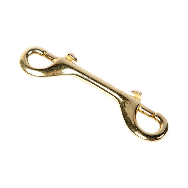 Mosquetón de bronce Koch Industries, 100 lb, 4,75 pulg. de largo (paquete de 10)