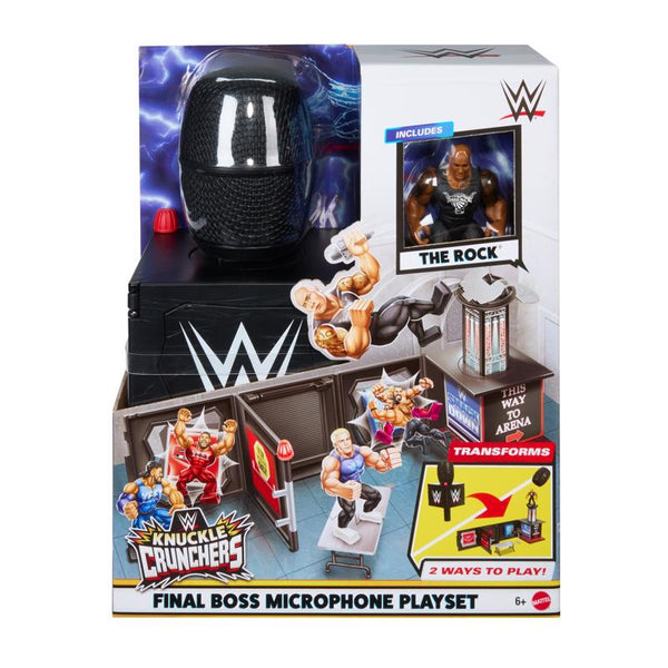 Set de juego con figuras de acción de WWE