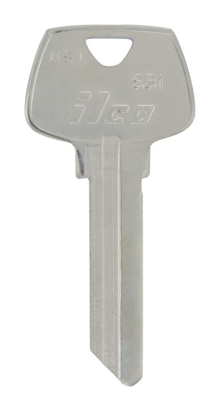 Llave tradicional Hillman para casa u oficina, llave universal en blanco individual (paquete de 10).