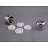 Plumb Pak Toilet Tank Bolt Caps Chrome Plated Plastic For Universal