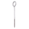 Hampton 5/16 in. x 6 in. L Stainless Steel Lag Thread Eyebolt Nut Included (Pack of 5)
