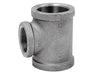 Anvil 3/4 in. FPT X 3/4 in. D FPT 1/2 in. D FPT Black Malleable Iron Reducing Tee