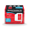 3M Clear Plastic Window Insulation Kit For Windows 17.5 ft. L X 0.75 in.