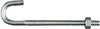 National Hardware Zinc-Plated Silver Steel 100 lbs. Capacity J-Bolt 4 L x 0.21 Dia. in.