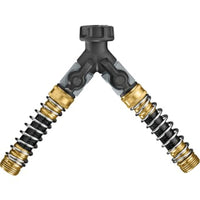 Orbit 58934d 3/4 Pro Flo Metal Hose Y With Coil Hose Protector