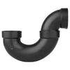 Charlotte Pipe 2 in. Hub X 2 in. D Hub ABS P-Trap