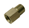 Apache Steel 1/2 in. D X 1/2 in. D Hydraulic Adapter 1 pk