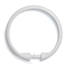 Kenney White Plastic Shower Curtain Rings 12 pk