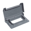 Carlon Rectangle PVC 1 gang Weather Proof Receptacle Box Cover