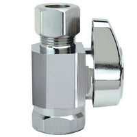 BrassCraft 3/8 in. FPT X 3/8 in. Compression outlets Brass Shut-Off Valve - Deal of The Week