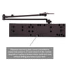 Brinks Commercial Oil Rubbed Bronze Steel Hydraulic Door Closer Grade 1