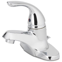 Oakbrook Collection Chrome Coastal Single-Handle Bathroom Sink Faucet 4 in.