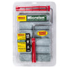 Whizz Microlon 9 in. W X 3/8 in. Regular Paint Roller Cover 6 pk - Open Box