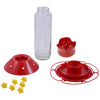 Perky-Pet Hummingbird 30 oz Glass/Plastic Nectar Feeder 6 ports (Pack of 2).