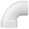 Charlotte Pipe Schedule 40 3 in. Hub X 3 in. D Spigot PVC 90 Degree Street Elbow 1 pk
