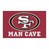 NFL - San Francisco 49ers Man Cave Rug - 5ft. x 8 ft.