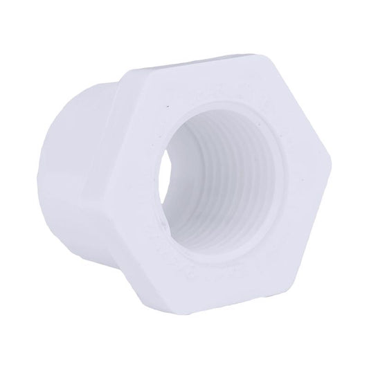 Charlotte Pipe Schedule 40 PVC Reducing Bushing 3/4 in. Dia. 600 psi (Pack of 25)