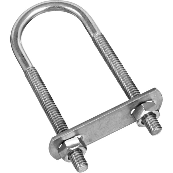 2193BC 136 Perno en U de 1/4" X 1-1/8" X 3-1/2" - Acero inoxidable