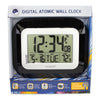 La Crosse Technology 8.95 in. L X 1.2 in. W Indoor Contemporary Digital Atomic Wall Clock Plastic Bl