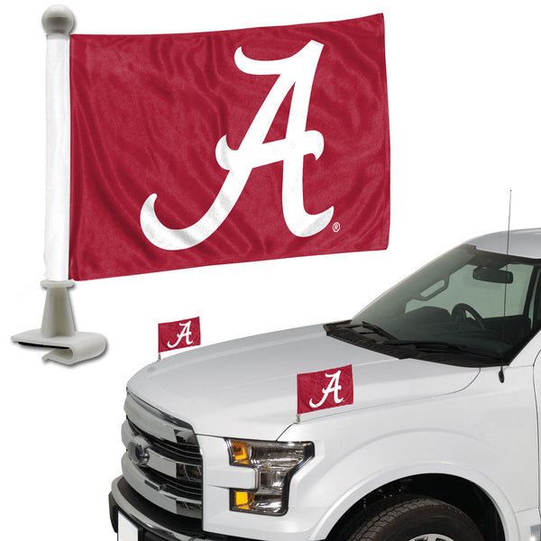 University of Alabama Ambassador Car Flags - 2 Pack