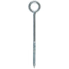 Hampton 1/4 in. x 5 in. L Zinc-Plated Steel Lag Thread Eyebolt Nut Included (Pack of 10)