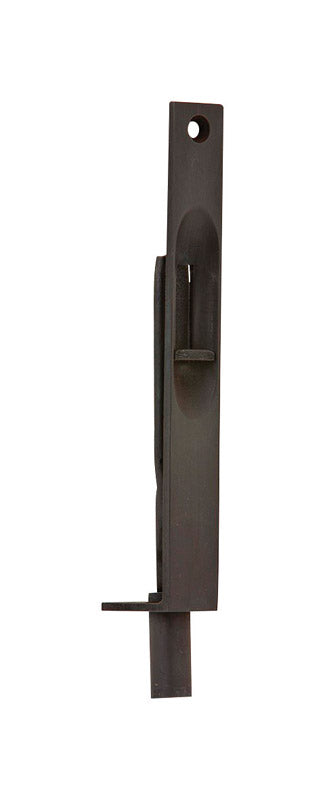 Ives by Schlage Oil Rubbed Bronze Solid Brass Flush Bolt
