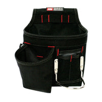 McGuire-Nicholas Polyester Tool Pouch 6 pocket Black 1 pc