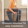 Safety 1st Gray 24 in. H x 28-42 in. W Wood Safety Gate