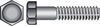Hillman 1/4-20 in. D X 3-1/2 in. L Stainless Steel Hex Head Cap Screw 50 pk