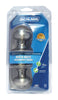 Schlage Plymouth Satin Nickel Privacy Lockset 1-3/4 in.