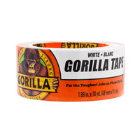 Gorilla 1.88 in. W x 10 yd. L Tape White (Pack of 6)