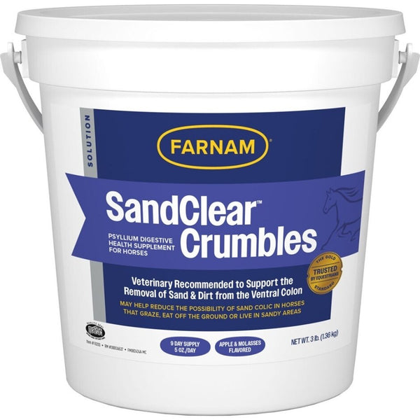 SandClear Psyllium Crumbles, Apple Molasses, 3-Lbs.