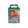 SPAX No. 8 x 3/4 in. L Phillips/Square Flat Head Zinc-Plated Steel Multi-Purpose Screw 35 each