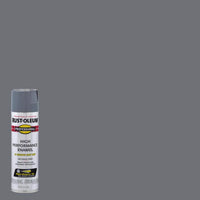 Rust-Oleum Professional Dark Gray Spray Paint 15 oz. (Pack of 6)