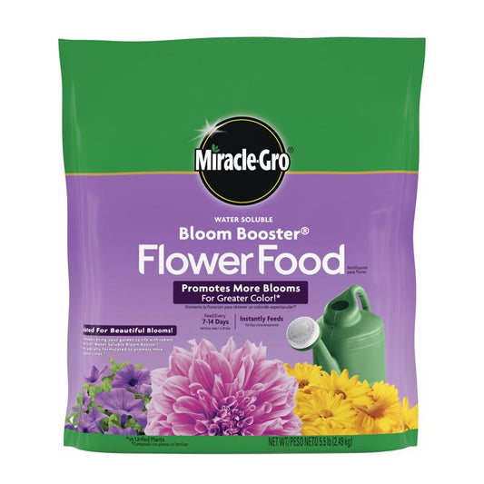 Miracle-Gro Bloom Booster Powder Annual and Perennial Plant Food 5.5 lb (Pack of 6)