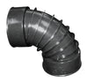 Advance Drainage Systems 3 in. Snap X 3 in. D Snap Polyethylene 7 in. 90 Degree Elbow 1 pk