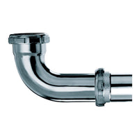 Keeney 1-1/4 in. D X 4 in. L Brass Elbow