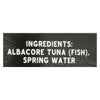 Crown Prince Albacore Tuna In Spring Water - Solid White - Case of 12 - 5 oz.