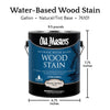 Old Masters Semi-Transparent Natural Tint Base Water-Based Latex Wood Stain 1 gal (Pack of 2)