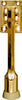 National Hardware 5 in. W Zinc w/Rubber Tip Brass Kick-Down Door Holder Mounts to door