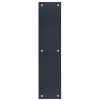 Tell Matte Black Stainless Steel Push Plate 1 pc