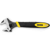 Stanley MaxSteel Metric and SAE Adjustable Wrench 12 in. L 1 pc