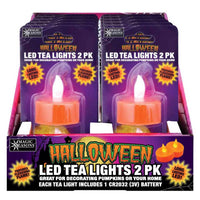 Magic Seasons Orange No Scent Flameless LED Tea Lights 1.5 in. H (Pack of 12)