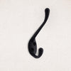 National Hardware Medium Matte Black Metal 3.30 in. L Heavy Duty Garment Hook 35 lb 1 pk (Pack of 4)