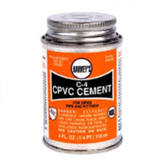 Harvey's C-4 Orange Cement For CPVC 4 oz