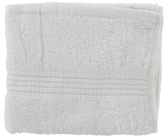 J & M Home Fashions 8601 16 X 27 White Provence Hand Towel (Pack of 3)