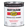 Rust-Oleum Stops Rust Indoor and Outdoor Semi-Gloss Anodized Bronze Protective Enamel 1 qt - Open Box