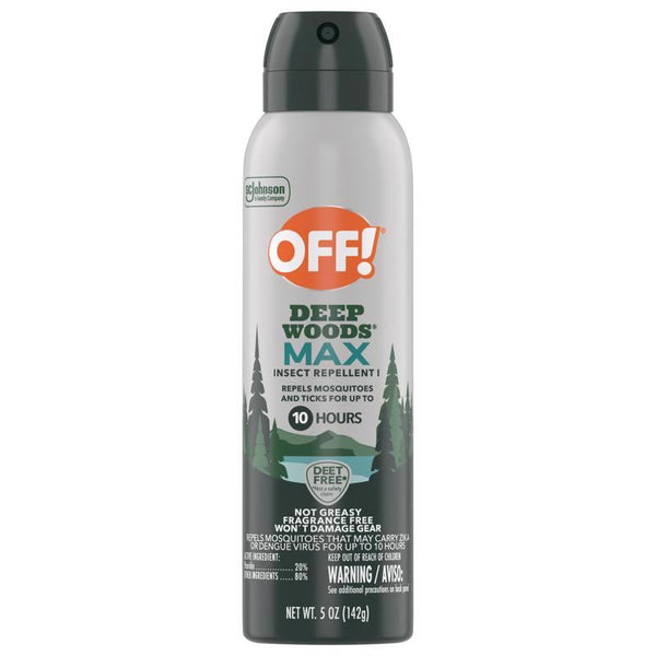 OFF! Deep Woods Max Insect Repellent For Mosquitoes/Ticks 5 oz (Pack of 12)