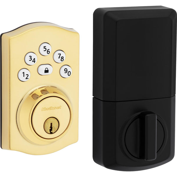240 TRL L03 RBP 4AL RCS Cerradura de seguridad tradicional con teclado Powerbolt 240 - Latón pulido